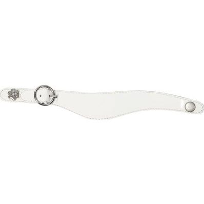 4EurSole Inspire Me Women's White Patent Leather Accessory Strap, , large