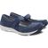Dansko Hennie Women's Casual Blue Suede Slip-on Shoe with Strap, , large