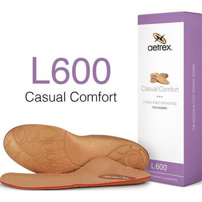 Aetrex Women's Casual Comfort Medium/High Arch Orthotic, , large