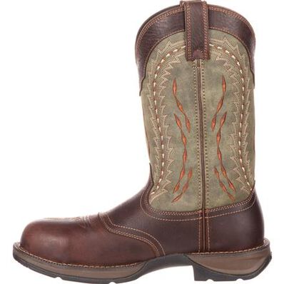 Rebel™ by Durango® Composite Toe Saddle Western Boot, , large
