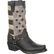 Durango® Women's Black Faded Flag Harness Boot, , large