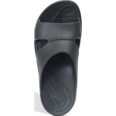Aetrex Bali Men's Casual Black Slide Slip-on Shoe, , large