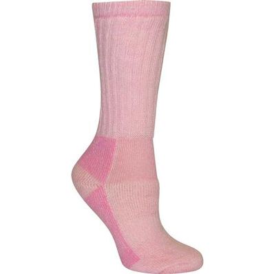 Rocky Women's Hiker Mid-Weight Wool Pink Socks, , large