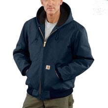 Carhartt® Duck Quilted Flannel-Lined Active Jacket