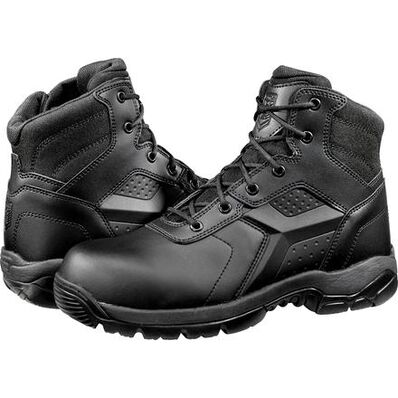 Battle Ops Men's 6 inch Composite Toe Electrical Hazard Waterproof Zipper Tactical  Boot, BOPS6002