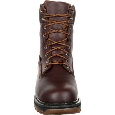 Rocky 8-in Waterproof Lace Up Work Boot, , large