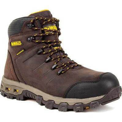 DEWALT® Farnham Men's 6 inch Aluminum Toe Electrical Hazard Waterproof Work Hikers, , large
