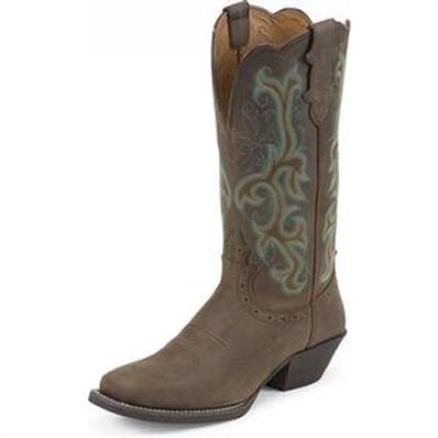 Justin Stampede Women's Pull-On Western Boot, , large