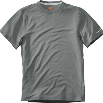 Timberland PRO Wicking Good Short-Sleeve T-Shirt, LIGHT GREY, large