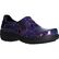 Easy WORKS by Easy Street Bind Women's Purple Multi Hearts Patent Leather Slip-Resisting Clog, , large