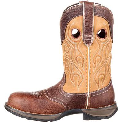 Rebel™ by Durango® Composite Toe Waterproof Saddle Western Boot, , large