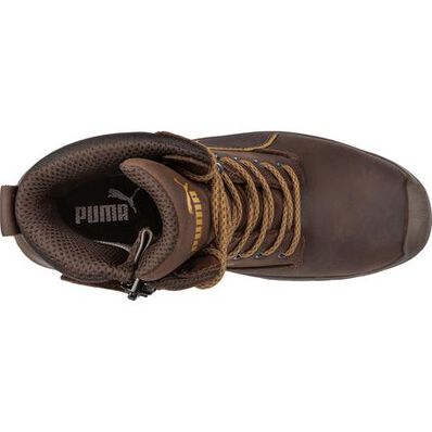 Puma Safety Conquest CTX Men's 7 inch Electrical Hazard Waterproof Side Zip Work Boot, , large