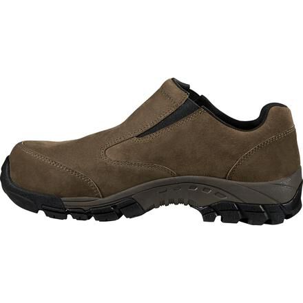 Carhartt CMO3465 Men's Lightweight Slip-On Composite Toe Brown Work Shoes 