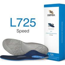 Aetrex Speed Men's Low/Flat Arch Posted with Metatarsal Support Orthotic