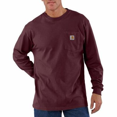 Carhartt Long-Sleeve Workwear Pocket T-Shirt, , large