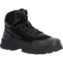 Rocky Alpha Tec 6" Black Side Zip Waterproof Public Service Boot