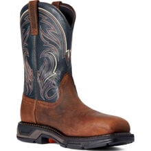 Ariat WorkHog XT Cottonwood Men's 11-inch Carbon Nano Toe Pull-On Western Work Boot