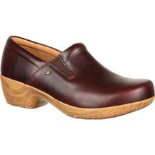 4Eursole Comfort 4Ever Women's Mahogany Slip-On Shoe