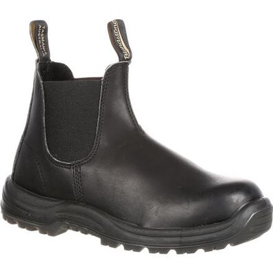 Blundstone Xtreme Safety Steel Toe Puncture-Resistant Twin-Gore Slip-On Work Shoe, , large
