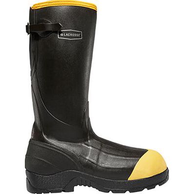 LaCrosse Alpha Aggressive Men's 800G Insulated Composite Toe Waterproof Rubber Boot, , large