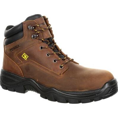 Terra Grafton Men's CSA Composite Toe Puncture-Resistant Electrical Hazard Waterproof Work Hikers, , large