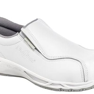 Nautilus ESD Women's Carbon Toe Static Dissipative Non-Metallic Leather Slip On Work Shoe, , large