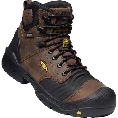 KEEN Utility® Portland Men's Carbon Fiber Toe Electrical Hazard Waterproof Work Boot, , large