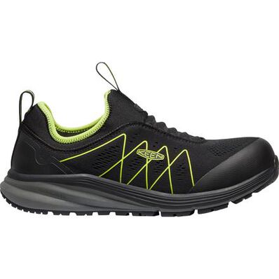 KEEN Utility® Vista Energy Shift Men's Carbon Fiber Toe Electrical Hazard Slip-On Athletic Work Shoe, , large
