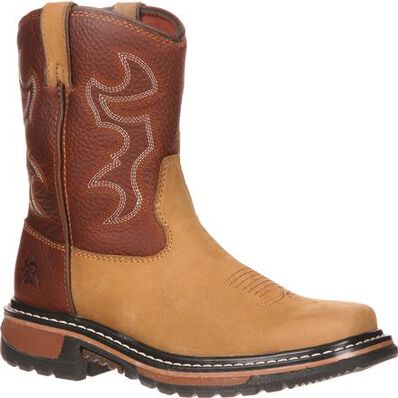 Rocky Ride Big Kid Western Boot, , large