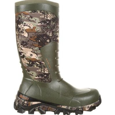 Rocky Claw Rubber Waterproof Outdoor Boot, , large