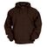 Berne Dark Brown Thermal-Lined Original Hooded Sweatshirt, , large