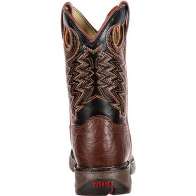 LIL' DURANGO® Big Kid Saddle Western Boot, , large