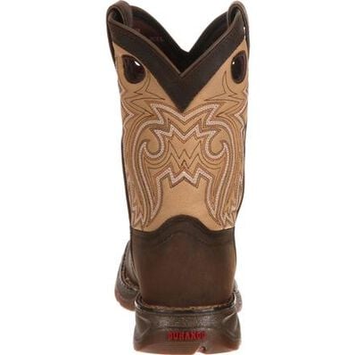 Lil' Rebel™ by Durango® Big Kid Saddle Western Boot, , large
