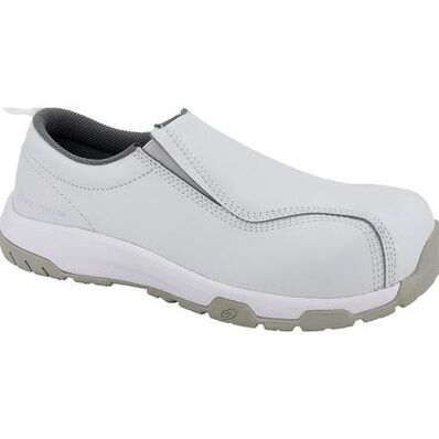 Nautilus ESD Men's Carbon Toe Static-Dissipative Leather Slip-On Work Shoe, , large