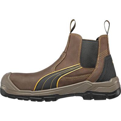 Puma Safety Tanami Mid Men's 6-inch Composite Toe Electrical Hazard Chelsea Work Boot, , large