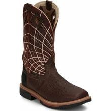 Justin Work Hybred® Derrickman Ostrich Men's Composite Toe Electrical Hazard Waterproof Work Boots