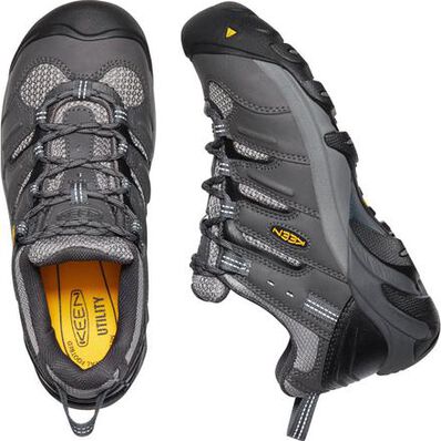 KEEN Utility® Lansing Low Women's Steel Toe Electrical Hazard Work Shoe, , large