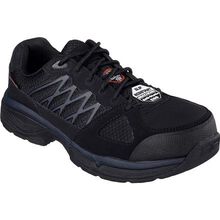 SKECHERS Work Relaxed Fit Conroe Searcy ESD Alloy Toe Static-Dissipative Work Athletic Shoe