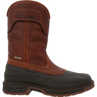 Georgia Boot Carbo-Tec LTR Waterproof Pull On Boot, , large