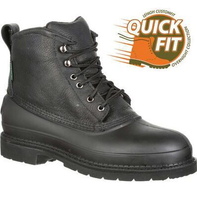 QUICKFIT Collection: Lehigh Safety Shoes Swampers Unisex Steel Toe Waterproof 100g Insulated Work Shoe, , large