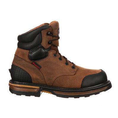 Rocky Elements Wood Steel Toe Puncture Resistant Work Boot, , large