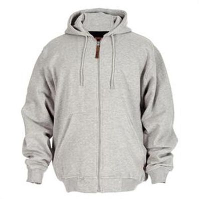 Berne Heather Grey Thermal-Lined Original Hooded Sweatshirt, , large