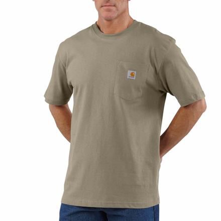 Visit the Carhartt Store Mens Workwear Pocket Short-Sleeve T-Shirt Work Utility 