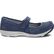 Dansko Hennie Women's Casual Blue Suede Slip-on Shoe with Strap, , large