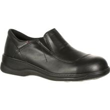 Mellow Walk Women's Jamie Steel Toe CSA-Approved Static Dissipative Slip-On Work Shoe