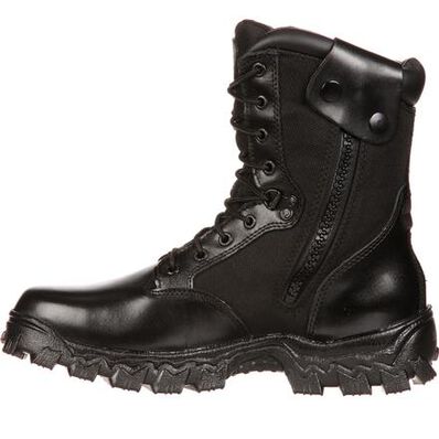 Rocky Alpha Force Composite Toe Waterproof Insulated Side Zip Duty Boot, , large