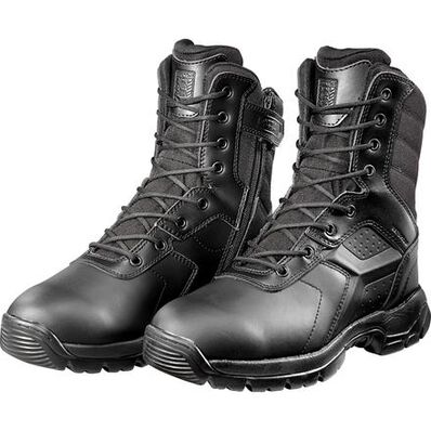 Battle Ops Men's 8 inch Composite Toe Electrical Hazard Waterproof Zipper Tactical Boot, , large