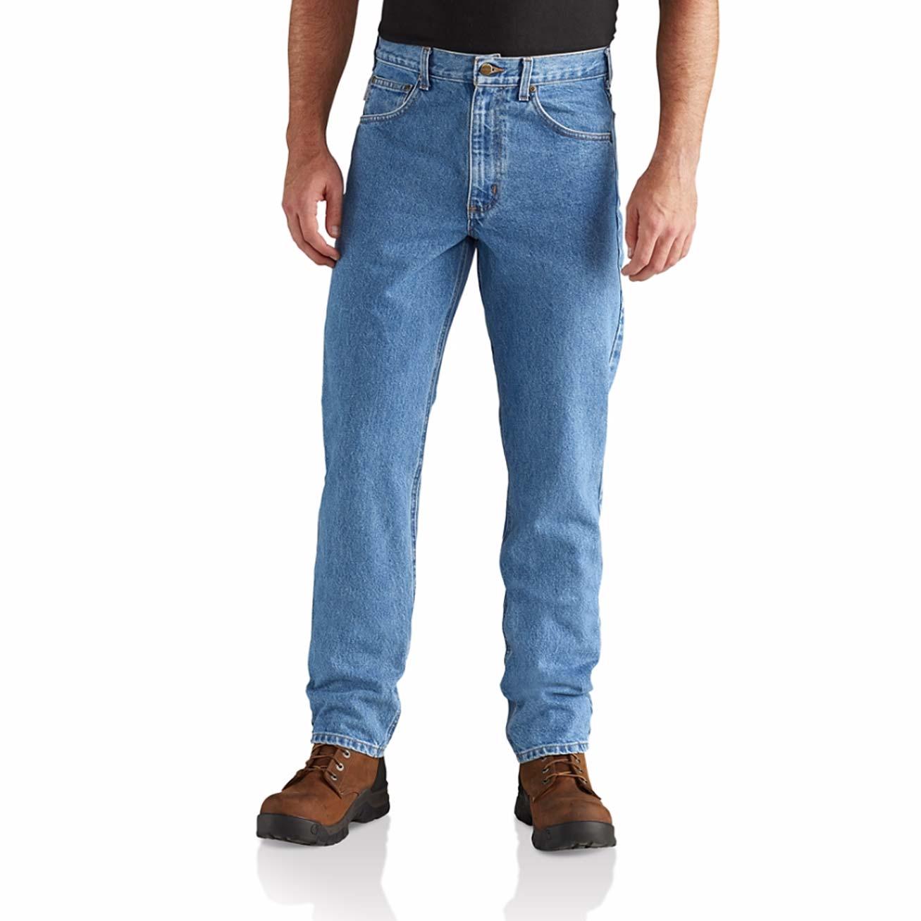 Carhartt Traditional-Fit Straight-Leg Jeans, #B18STW