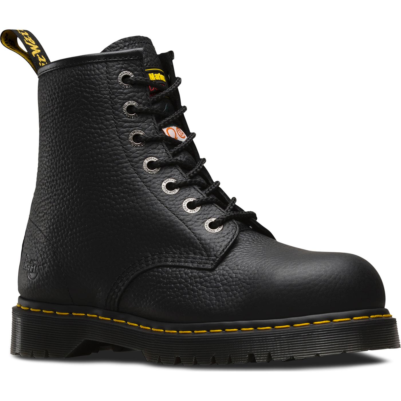 Dr. Martens Black Steel Toe CSA Puncture-Resistant Work Boot