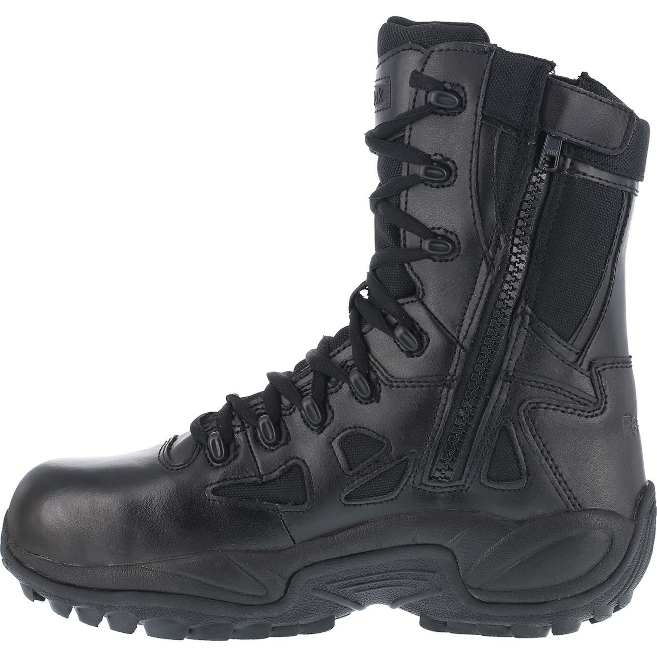 Reebok Stealth - Composite Toe Tactical Black Military Boot, #RB8874